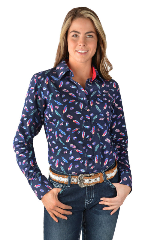 Pure Western Harlene Print Shirt