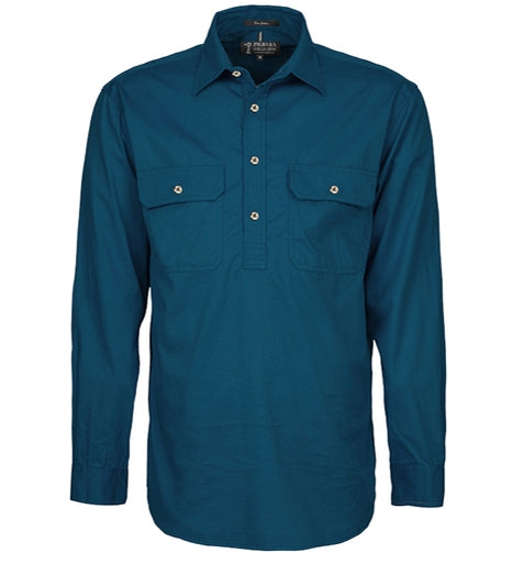 Pilbara Mens Closed Front Shirt - Diesel