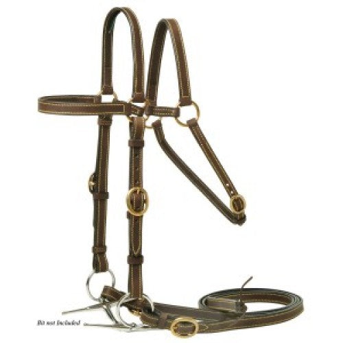 Flinders Edge Sewn Extended 7/8" Barcoo Bridle & Reins