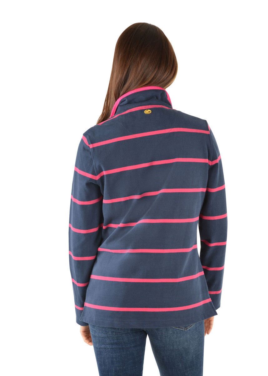 Thomas Cook Nicole Stripe Zip Rugby