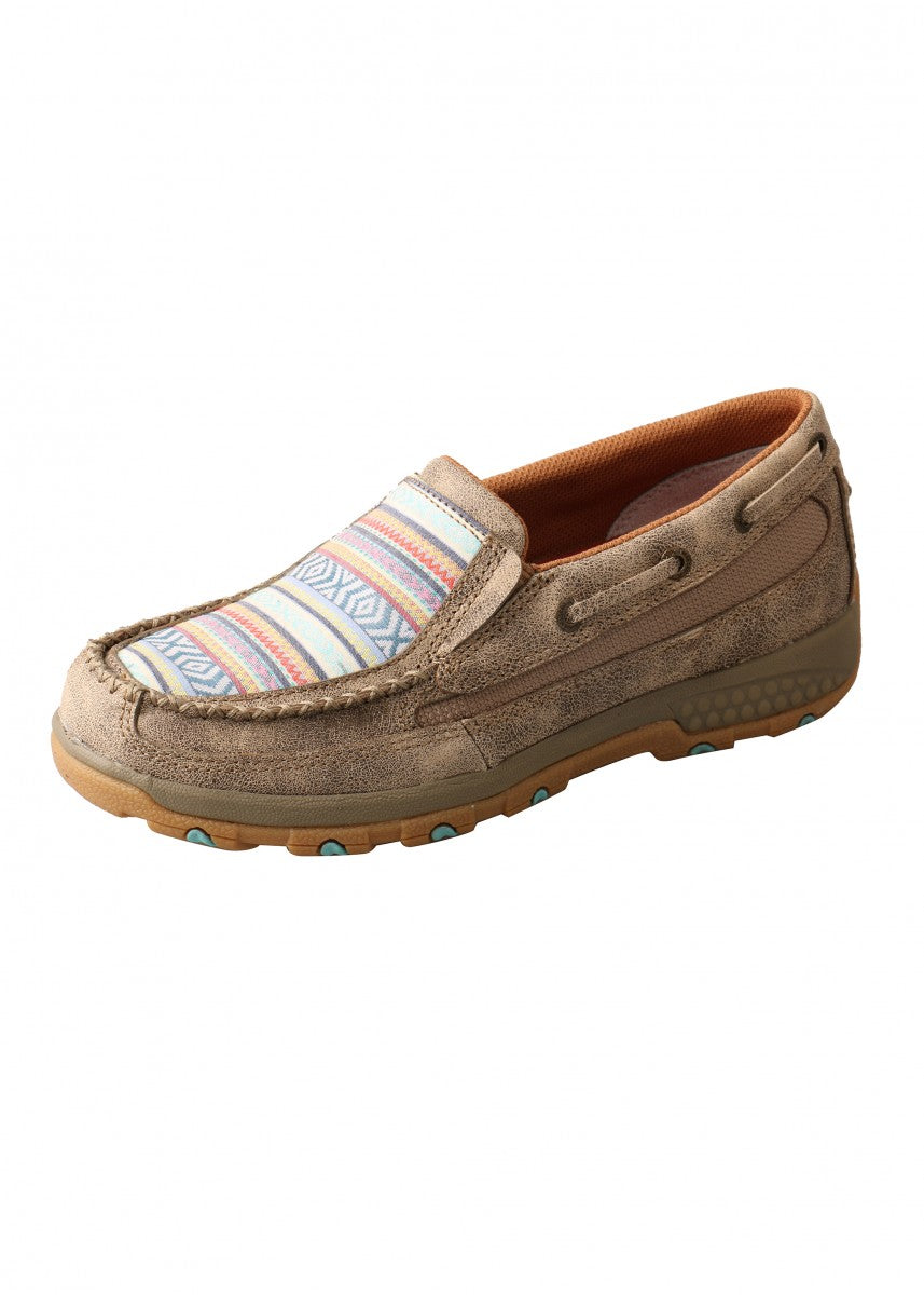 Twisted X Womens Aztec Cellstretch Slip On Mocs