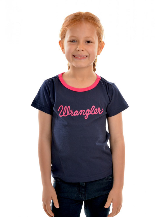 Wrangler Girls Logo Tee